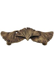 Ginkgo Leaf Pull - 3" Center-to-Center